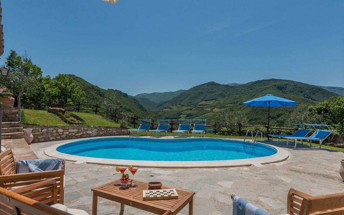 Acqualagna Villa | 170 m² Villa ∙ 3 bedrooms ∙ 10 guests