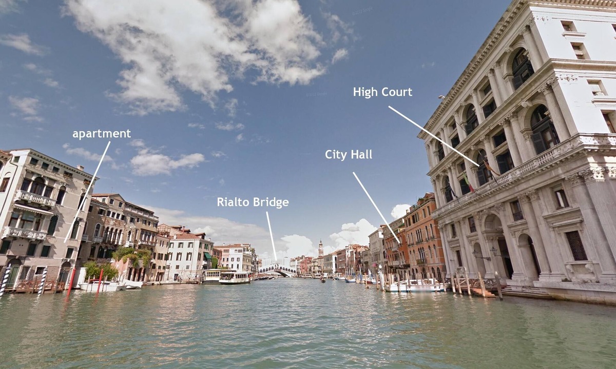 San Polo Apartment | 6 WINDOWS! GRAND CANAL PANORAMA VIEW, Aircond Wifi