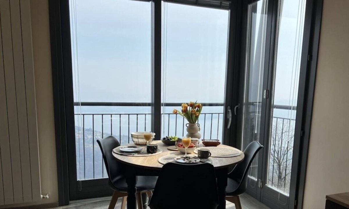 Massino Visconti Apartment | Apartment with panoramic views of Lake Maggiore