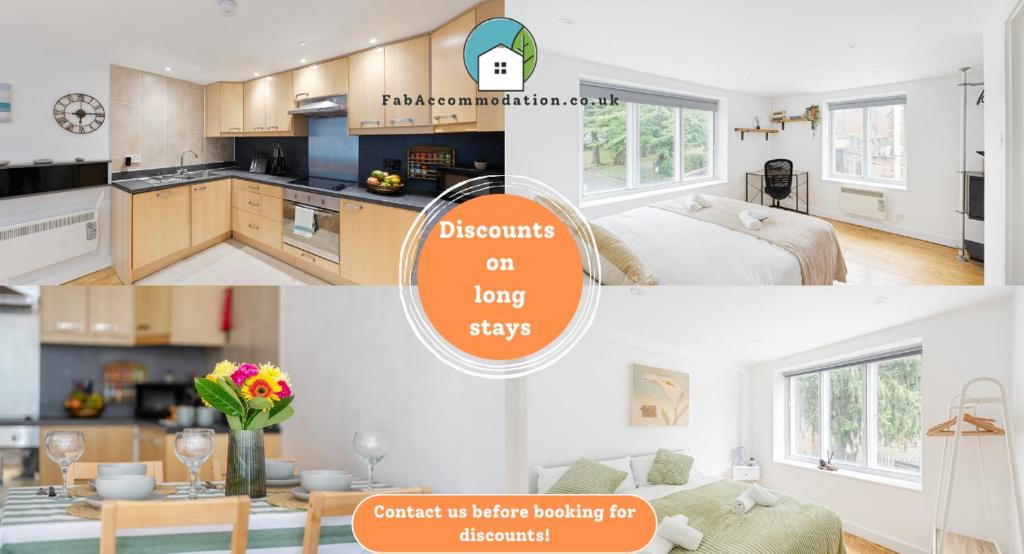 Redcliffe Apartment | Central Apt-2Bed 2Bath-AC unit-By FabAccommodation