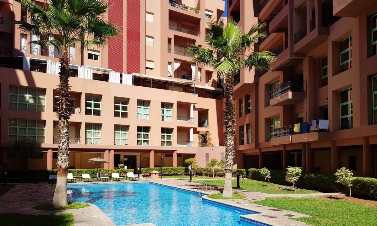 Majorelle Apartment | Homerez - Appartement for 4 ppl. with shared pool and garden at Marrakech