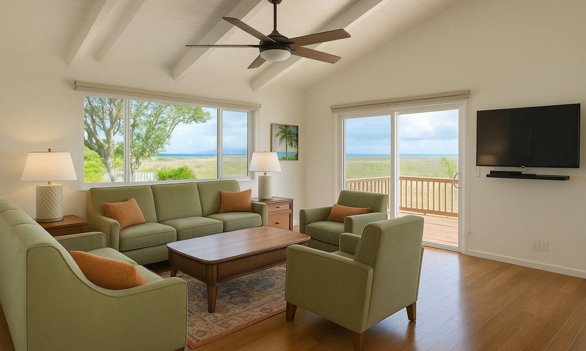 Paia House | Ocean View Retreat – Walk to Town and Beaches– A/C – Fast WiFi - Self Check-In