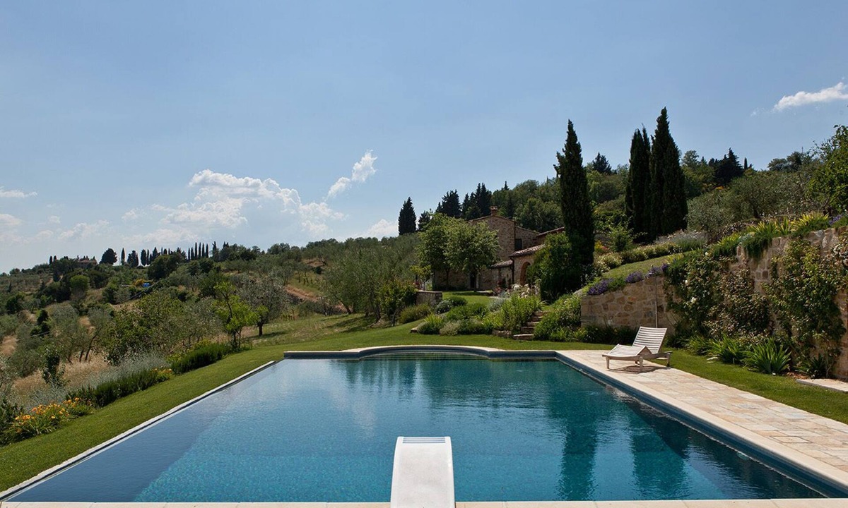 Greve in Chianti Other | Rustic farmhouse with beautiful pool, gardens and views in central Tuscany