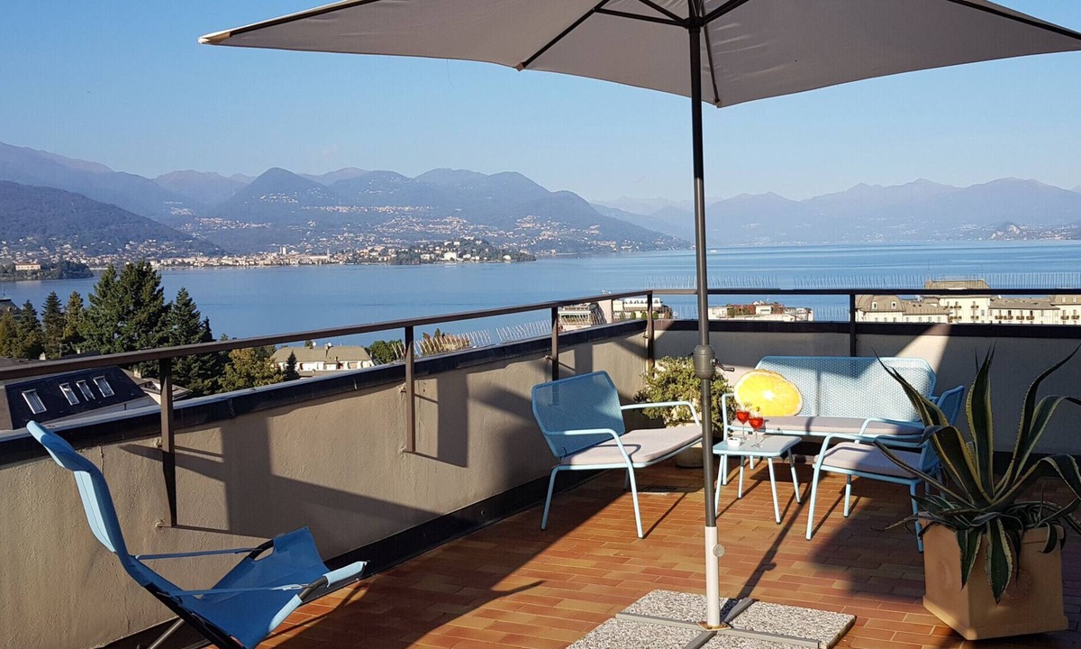 Stresa Apartment | Terrace Lake View apt. in Stresa with lake view