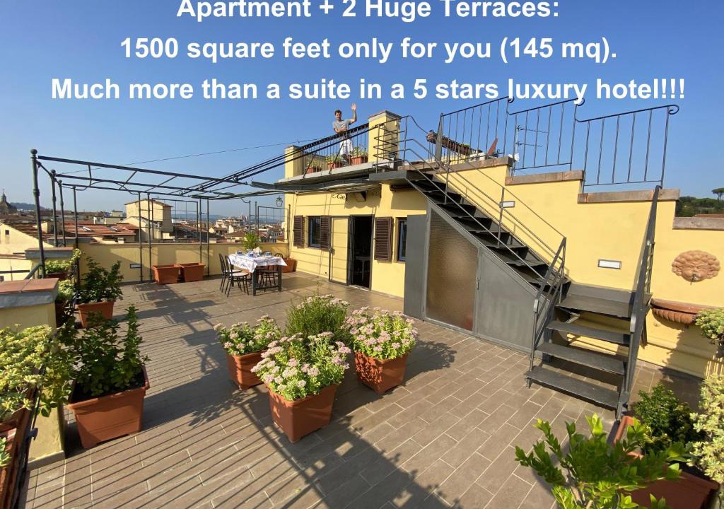 Campo di Marte Apartment | Terrace with a View