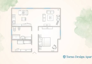 70 m² Apartment ∙ 2 bedrooms ∙ 4 guests