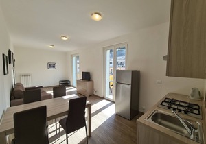 Apartment O with private balcony
