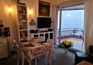 Attractive 3½ room apartment with 2 balconies, pool and dream lake view