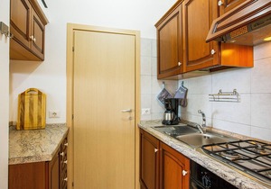 Attractive studio with terrace and garden, pool and dream view