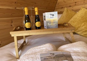 Benone Getaways- 'Dunluce' Luxury Glamping Pod- with Hot Tub