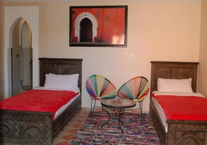 Comfortable double room in Riad Saida Atlas