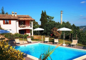 Holiday apartment Acqualagna for 1 - 8 persons with 3 bedrooms - Twin house
