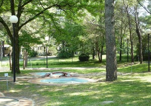 Holiday flat with air conditioning in the Belvedere holiday complex in Grado