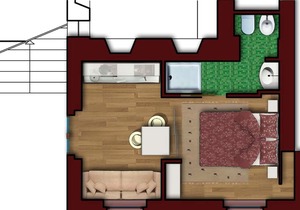 Homerez - Nice studio for 3 ppl. with shared pool at Montalto delle Marche