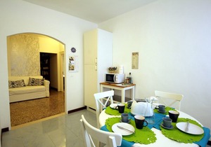 Luminous apartment with garden