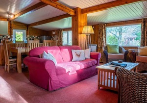 Self-Catering log cabin near Plockton and the Isle of Skye secluded, well equipped and dog friendly.