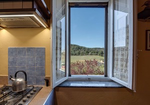 Vescovado Apartment in Historic Estate near Siena with swimming pool