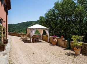 Terrace The Heart Of Chianti | Lucolena