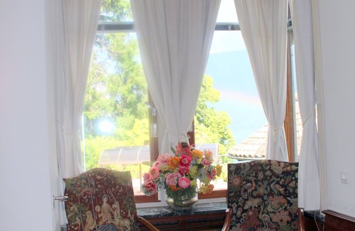 Castagnola Apartment | "Bel Etage" Castagnola lake, indoor pool, air conditioning, park, panoramic view