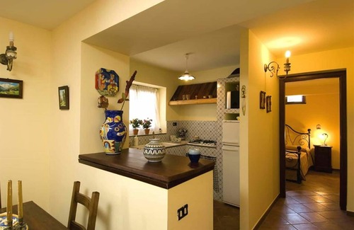 Collesano Villa | Cosy apartment in villa with WIFI, pool, A/C, TV, patio and panoramic view, close to Cefalù
