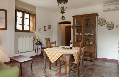 San Gimignano Apartment | Cosy apartment for 3 people with A/C, WIFI, pool, pets allowed and panoramic view