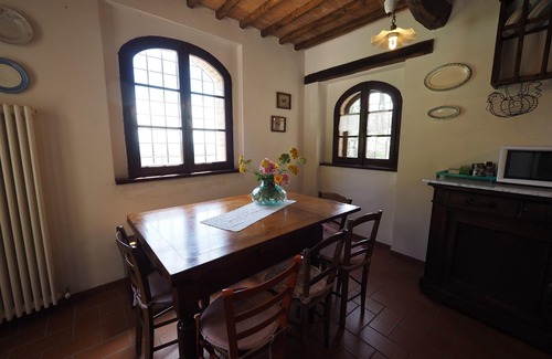 San Gimignano Apartment | Cosy apartment for 6 guests with pool, WIFI and panoramic view, close to San Gimignano
