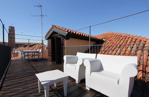 San Polo Apartment | Grand Canal Loft Terrace