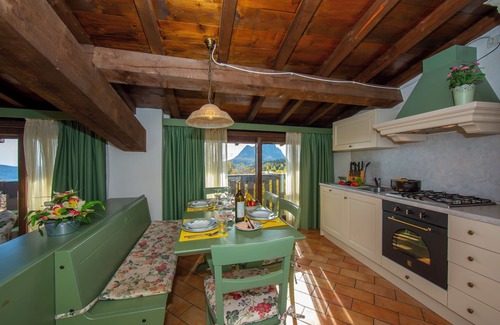 Liano-Formaga Apartment | Liano Rosa-view lake & parking, Gargnano, Italy