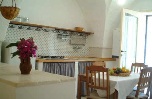 Fasano House | Old stables in historic farmhouse in panoramic position between sea and hills
