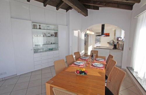 Brione sopra Minusio Apartment | Spacious apartment with its own indoor pool and magnificent panoramic view
