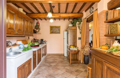 Pieve al Bagnoro Villa | Wonderful private villa with WIFI, private pool, A/C, TV, veranda and pets allowed, close to Are.