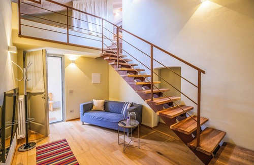 Miasino Apartment | 3½-room apartment over 2 levels with air conditioning and roof terrace