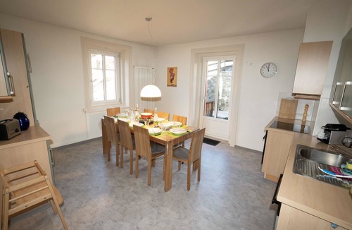 Engadin Scoul Apartment | Allegra and welcome to the Villa Hartenfels 2 vacation apartment