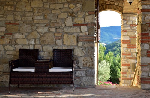 Santa Reparata House | Ancient Borgo restored on top of the hill (Fuoco)