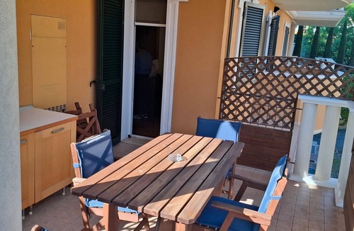 Rimini Apartment | Apartment 'Wladimiro' with Private Terrace, Wi-Fi and Air Conditioning