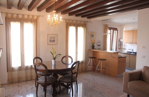 Santa Croce Apartment | Beautiful Gaffaro Apartment in Dorsoduro with Canal View