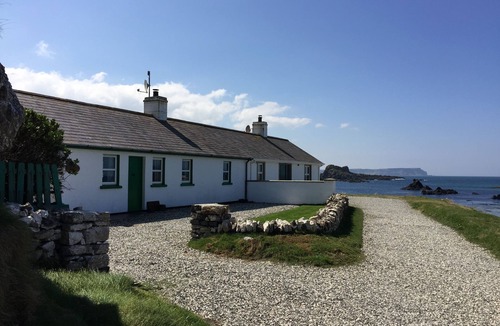 Ballycastle House | Beautiful seafront cottage, extensive private gardens, stunning sea views.