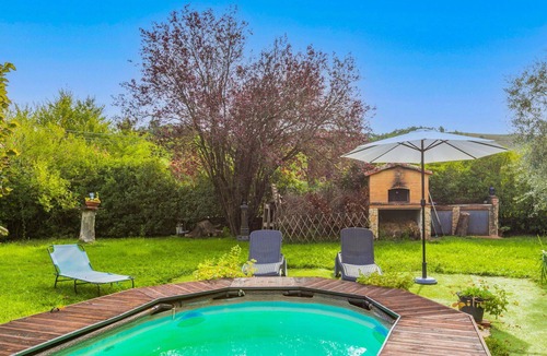 Bollano House | Beautiful villa with hot tub, private pool, A/C, WIFI, TV, patio, pets allowed and panoramic view
