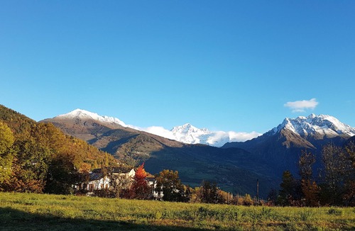 Gignod Apartment | Bright apartment in a typical Aosta Valley house. Panoramic area near Aosta