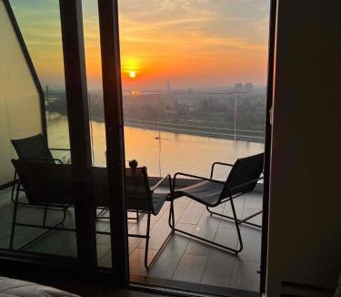Sarajevska Apartment | BW TERRACE top floor apartments with river view & self check-in