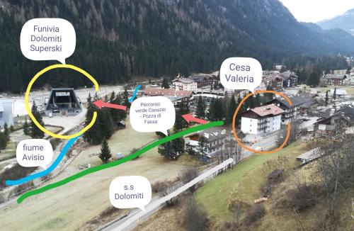 Campitello di Fassa Apartment | Cësa Valeria e Cësa Giulio