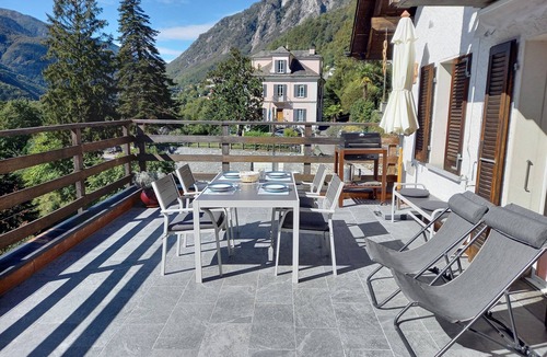 Isorno House | Calluna House, terrace in the sun of Onsernone