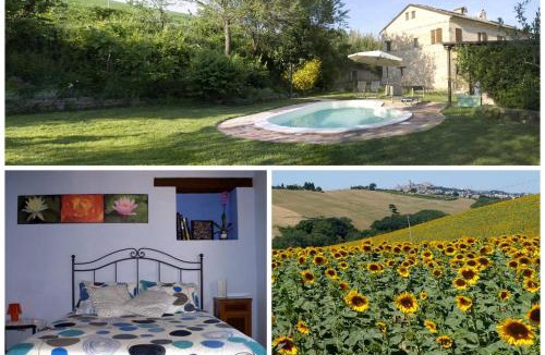 Macerata House | Casa il Girasole con piscina nelle Marche
