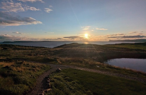 Ballycastle Cabin | Cliff Top Retreat with Private Hot tub (Cab2)