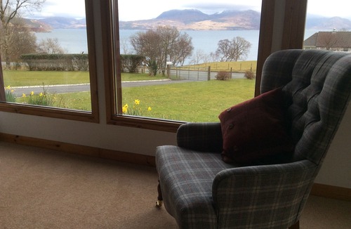 Isleornsay Cottage | Comfortable Cottage With Spectacular Sea And Mountain Views