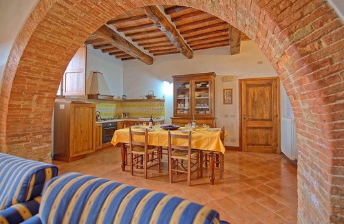 Monteroni d'Arbia Apartment | Cosy apartment for 7 guests with pool, WIFI, close to Siena