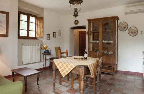 San Gimignano Apartment | Cosy apartment for 3 people with A/C, WIFI, pool, pets allowed and panoramic view