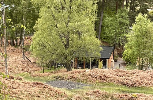 Aberchalder Cabin | Cosy highland Coorie doon cabin great Scottish welcome