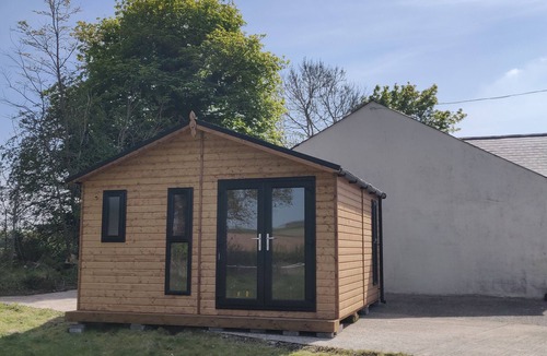 Comber Cabin | Cosy Log Cabin - views of Scrabo Tower