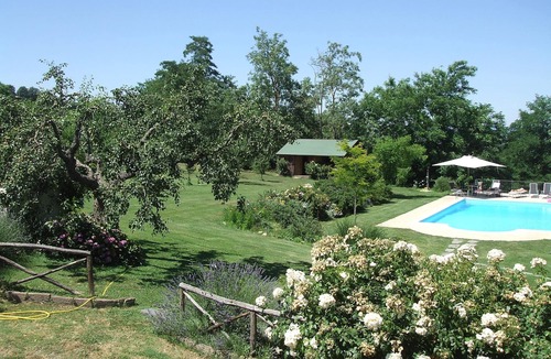 Castel Cellesi House | GREEN HOUSE - CASA VERDE -near CIVITA DI BAGNOREGIO- panoramic view